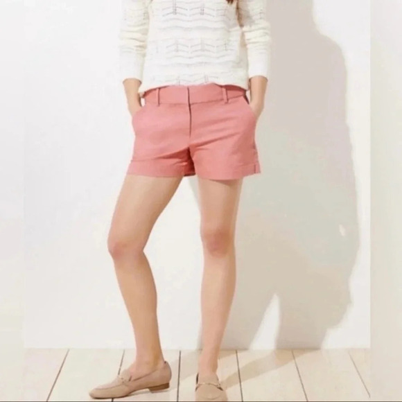 J. Crew Pink Pink Shorts - Picture 1 of 6